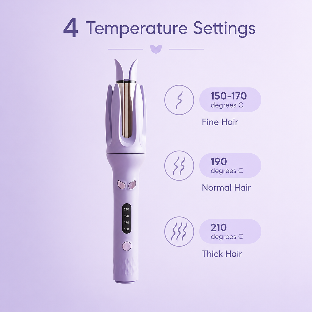 Coilu Auto Curler™ — Salon Curls in One Click