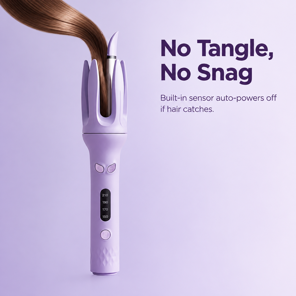 Coilu Auto Curler™ — Salon Curls in One Click