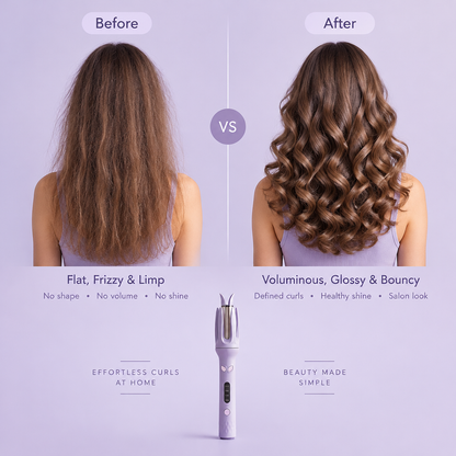 Coilu Auto Curler™ — Salon Curls in One Click